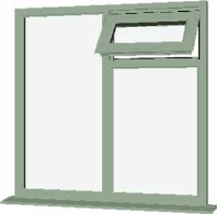 Chartwell Green UPVC Window Style 89