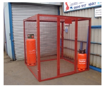Loose bolted Gas cage