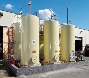 Edible Oil Storage Tanks Installation