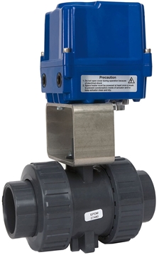 PVC Industrial Actuated Ball Valves