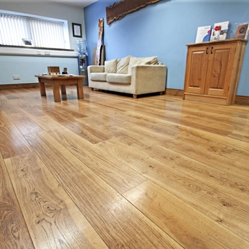 Solid Brown Oak Flooring