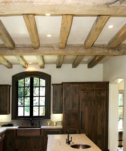 Air Dried Oak Beams