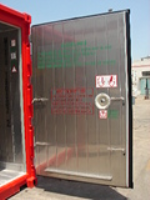 Secure Storage For Refrigerated Container