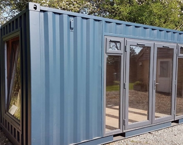Shipping Container for Home Offices 
