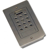 Videx 800NF flush 2 code 2 relay stainless steel code lock keypad