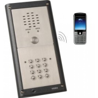 Videx GSMVRKC GSM flush mount audio Intercom kit with code lock and 1 to 10 buttons