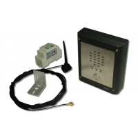 Videx GSMVRK Vandal resistant GSM flush mount audio Intercom kit with 1 to 10 buttons