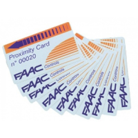 Faac Proximity numbered CARD with coded magnetic strip