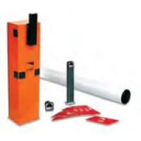 Came GARD6T Kit 24Vdc barrier kit with tubular barrier arm for up to 6.5m