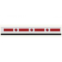 Elka LED-light for barrier beams with alternating red/green colours