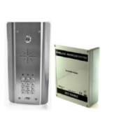 AES 603-ASK stainless steel digital radio audio intercom with keypad