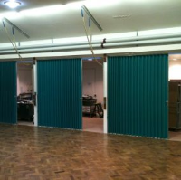 Concertina Folding Partitions For Care Homes