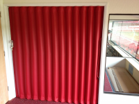 Folding Fabric Partitions For Venues