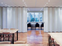Timber Concertina Partitions For Medical Industries
