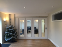 Glass Folding Partitions For Care Homes