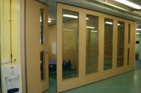 Glass Folding Partitions For Golf Clubs