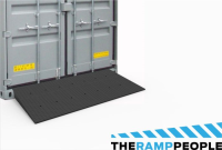 Recycled Rubber Ground Level Container Ramps