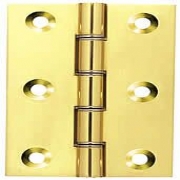 Double Stainless Steel Washered Brass Butt and Projection Hinges