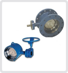 Double Flanged Butterfly Valve 