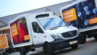 Home Delivery Truck Changeable Banners
