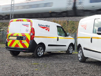 Reflective Markings For Operational Vehicles