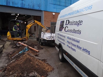 Commercial Drainage Services In UK
