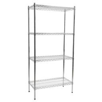 Chrome Wire Shelving For Retail Displays