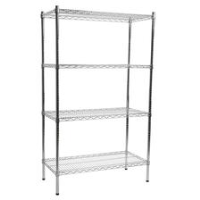 Chrome Wire Shelving For Storerooms