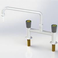 Mixer Lab Tap with Swivel Swan neck