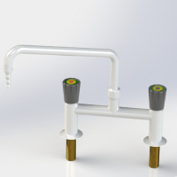 Mixer Lab Tap with Swivel Swanneck