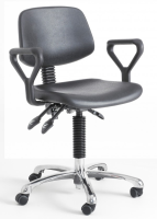 Laboratory Deluxe Polyurethane Chair with optional Armrests