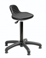 Laboratory Posture Stool with small back support