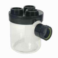 Vulcathene Large Glass Dilution Recovery Trap