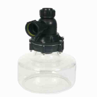 Vulcathene Large Glass Dilution Trap
