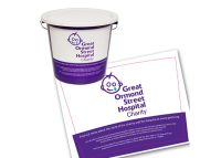 Collection Bucket Label Curved