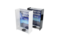 SDF10 Acrylic Interchangable Collection Box Clear