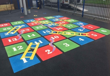 Play Surface Markings for School Playgrounds 