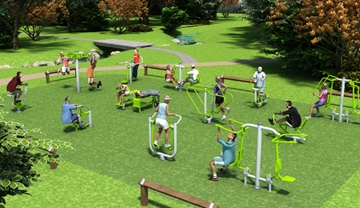 Affordable Outdoor Gym Equipment 