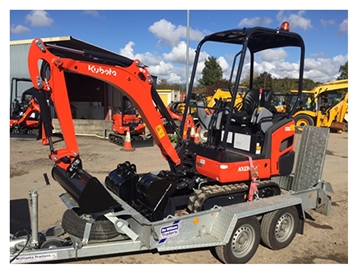 Digger Servicing In Amesbury