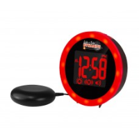  Wake n Shake Dynamite GWNSD Alarm clock with extra loud alarm, shaker and  super bright ring of red led flashing lights