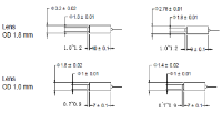 Mini Single Mode Optical Collimator 980nm 1064nm 1310nm 1550nm