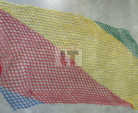 Multi Coloured Polyester FR Netting