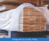 Clear tarpaulin sheet