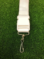 Centre band adjuster set with white plastic buckle
