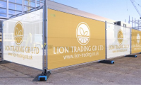 Branded Temporary Heras Fence Covers