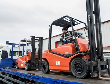 Gas Forklift Hire in Ayrshire