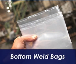 Bottom Weld Polythene Bags