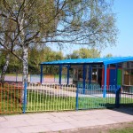 Polycarbonate Roof System Canopies For Schools