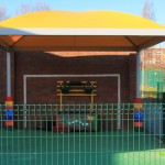 High Quality Aluminium Framed Canopy with Tensile Membrane Roof