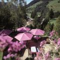 Large Aluminium Framed Umbrellas For Pub Shelter